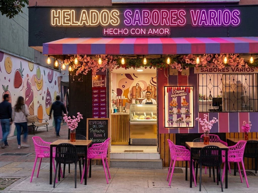 Helados Artesanales Sabores Varios